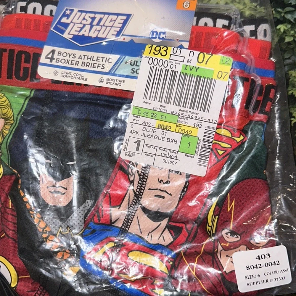 Justice league boxer‎